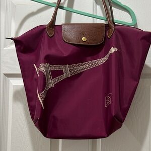 Longchamp Le Pliage Eiffel Tower Edition.